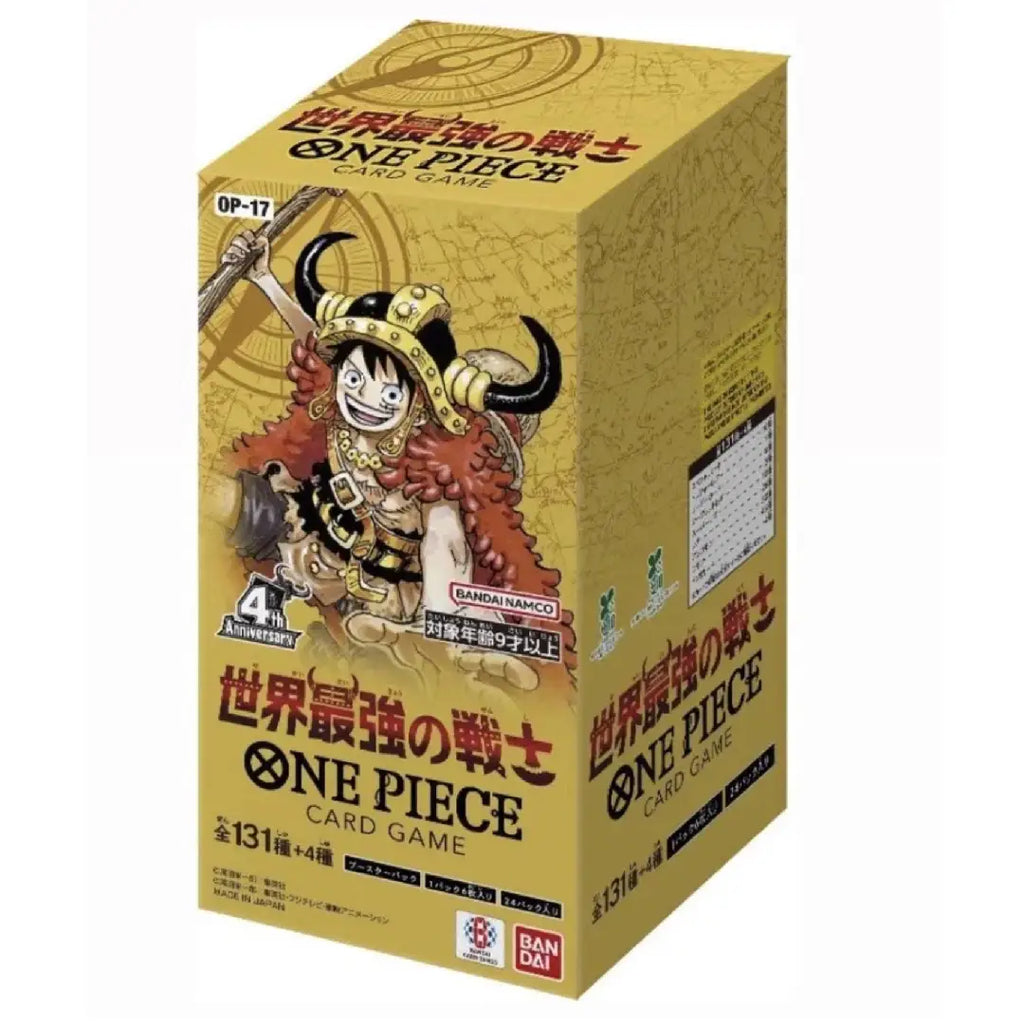 ONE PIECE Card Game OP-17 The World's Strongest Warriors Booster Pack | Japanese Version
