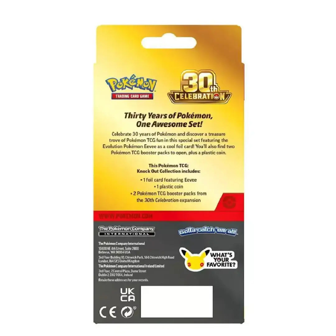 Pokémon TCG 30th Celebration Knock Out Collection sealed box