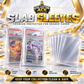 Collector Ace PSA graded card sleeves designed to protect PSA slabs from scratches, dust, fingerprints, and everyday handling.