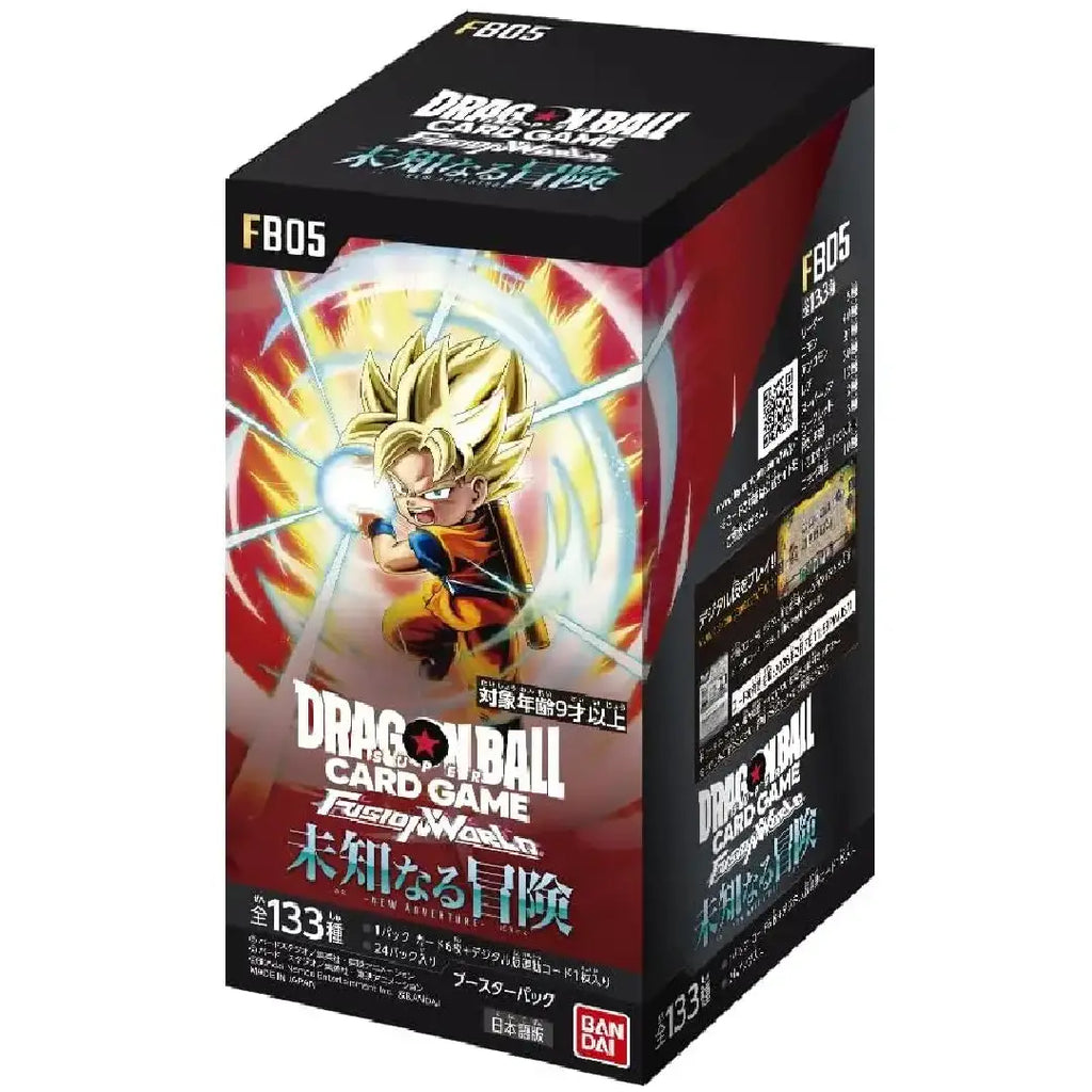 Dragon Ball Super Card Game Fusion World FB-05 Booster Box Japanese Version with 24 packs factory sealed