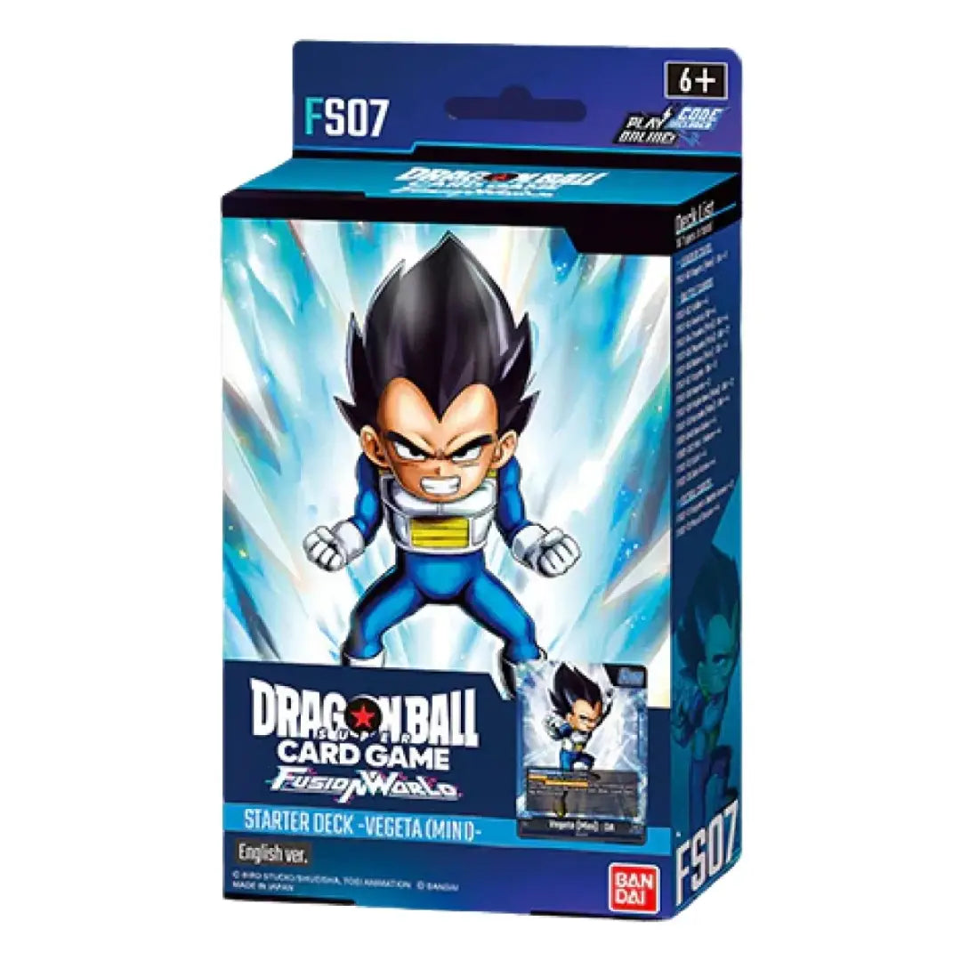 Dragon Ball Super Card Game Fusion World Vegeta Mini Starter Deck FS07 English Version sealed