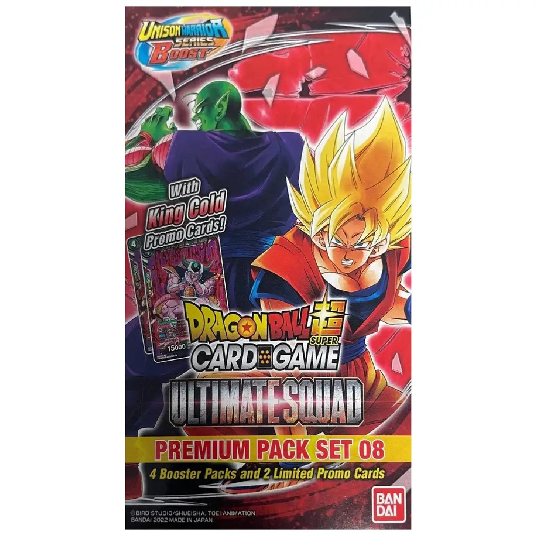 Dragon Ball Super Card Game Ultimate Squad English sealed booster pack