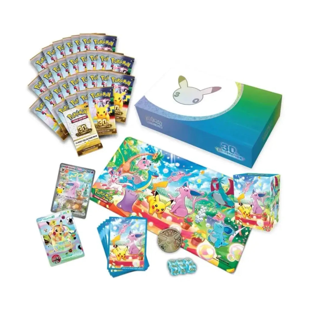 Espeon Pokémon TCG Ultra Premium Collection 30th Anniversary box
