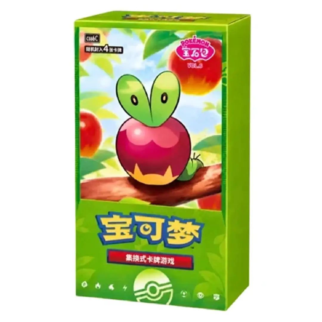 Pokémon TCG Gem Pack Vol. 6 Applin Premium Booster Box Chinese Edition