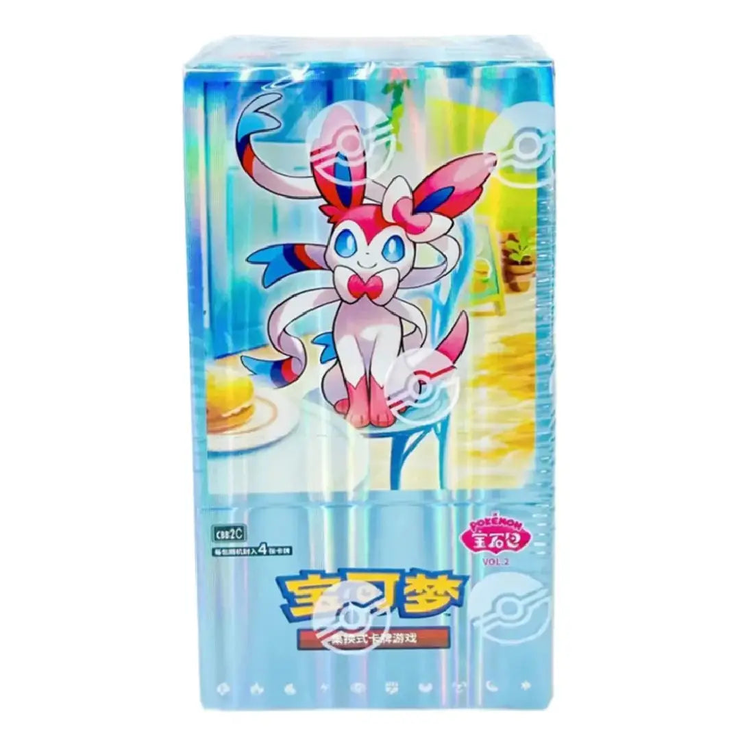 Pokémon TCG Horizons Gem Pack Vol 2 Eevee Booster Box Chinese Version