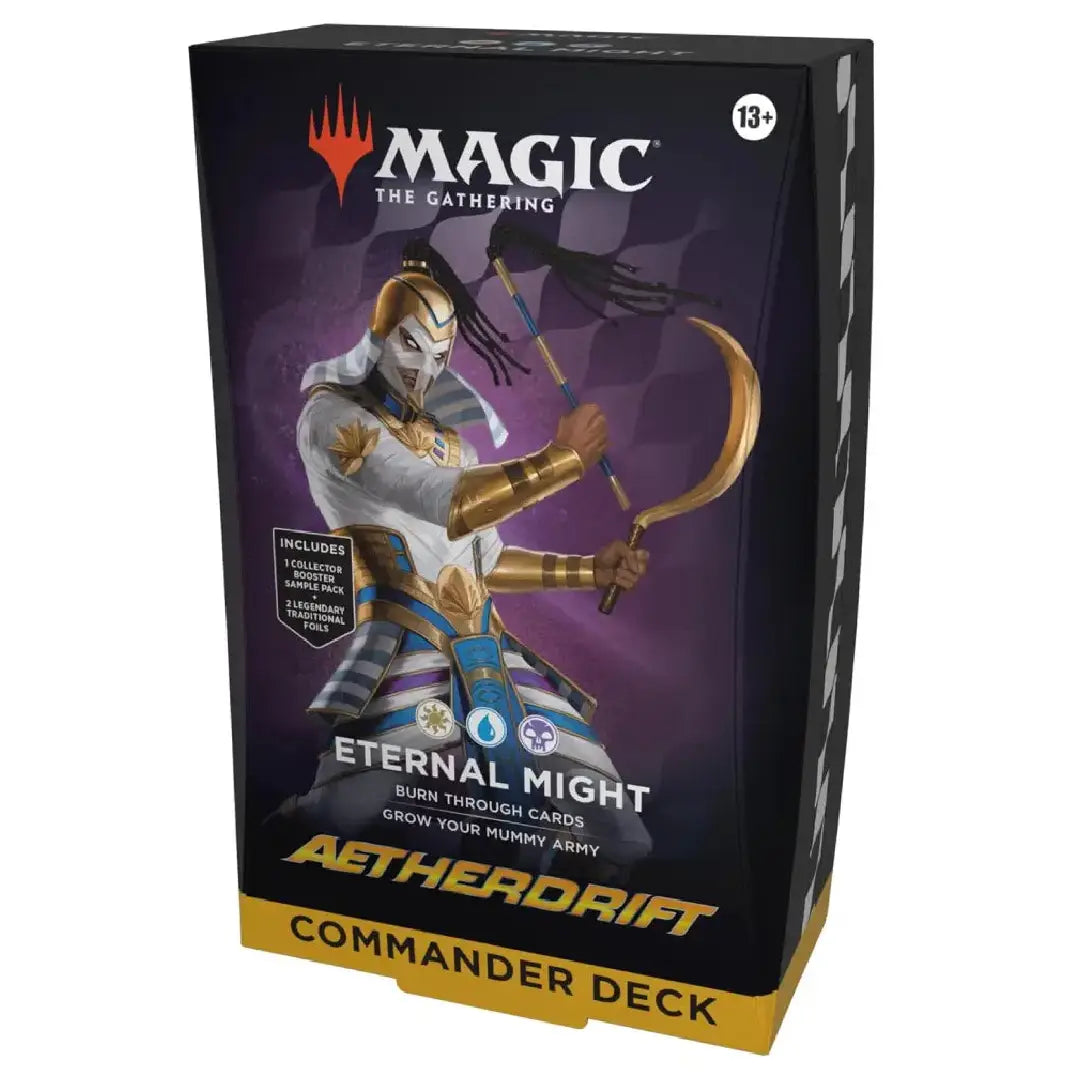Magic: The Gathering Aetherdrift Eternal Might Commander Deck factory sealed