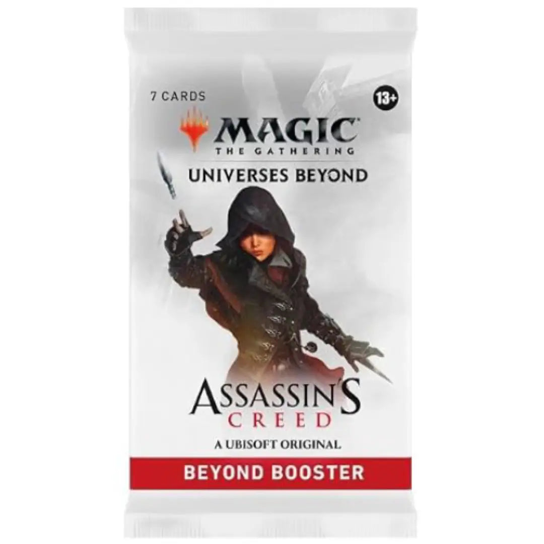 Magic: The Gathering Universes Beyond Assassin’s Creed 3-card Beyond Booster Pack English Version