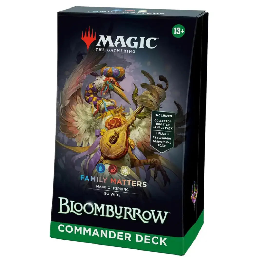 Magic: The Gathering Bloomburrow Family Matters Commander Deck factory sealed