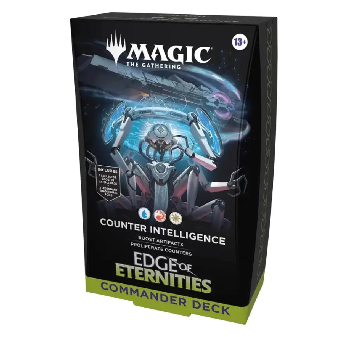 Magic: The Gathering Edge of Eternities Counter Intelligence Commander Deck factory sealed
