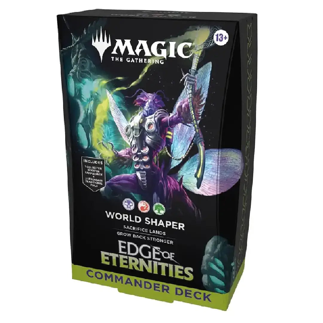 Magic: The Gathering Edge of Eternities World Shaper Commander Deck factory sealed