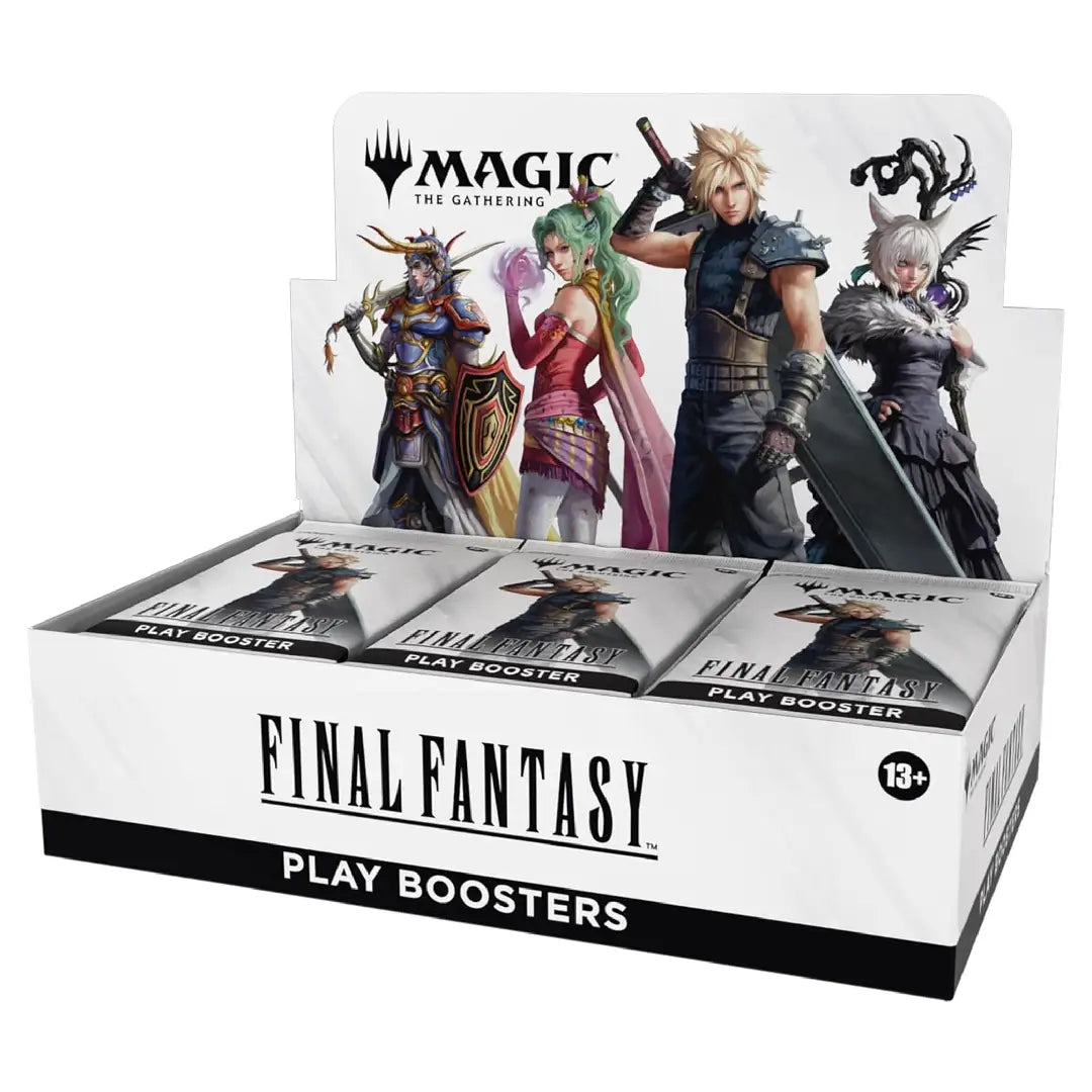 Magic: The Gathering FINAL FANTASY FIN Play Booster Box with 30 Play Booster Packs factory sealed