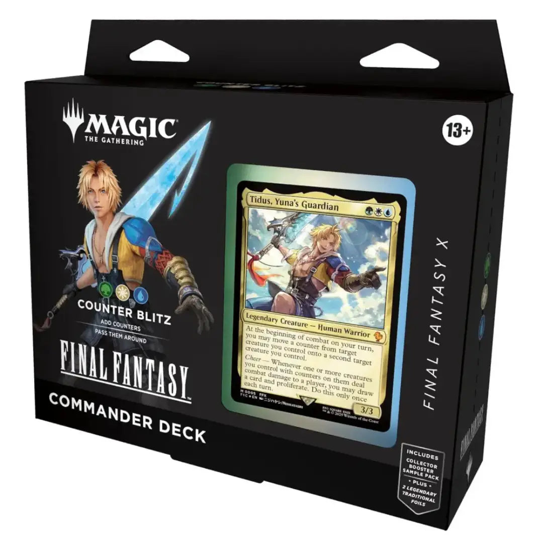Magic: The Gathering FINAL FANTASY X Counter Blitz Commander Deck factory sealed