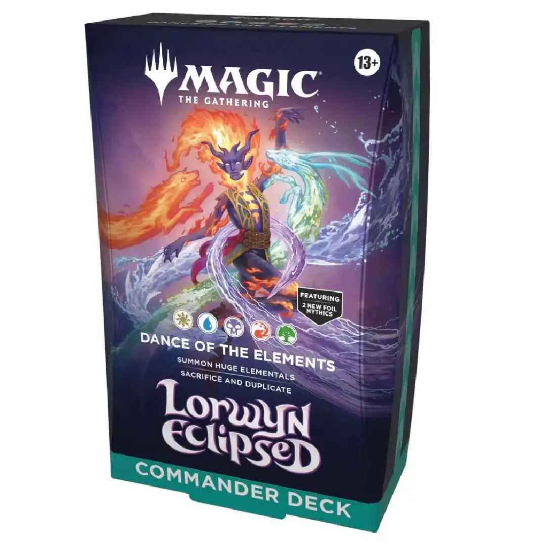 Magic: The Gathering Lorwyn Eclipsed Dance of the Elements Commander Deck factory sealed