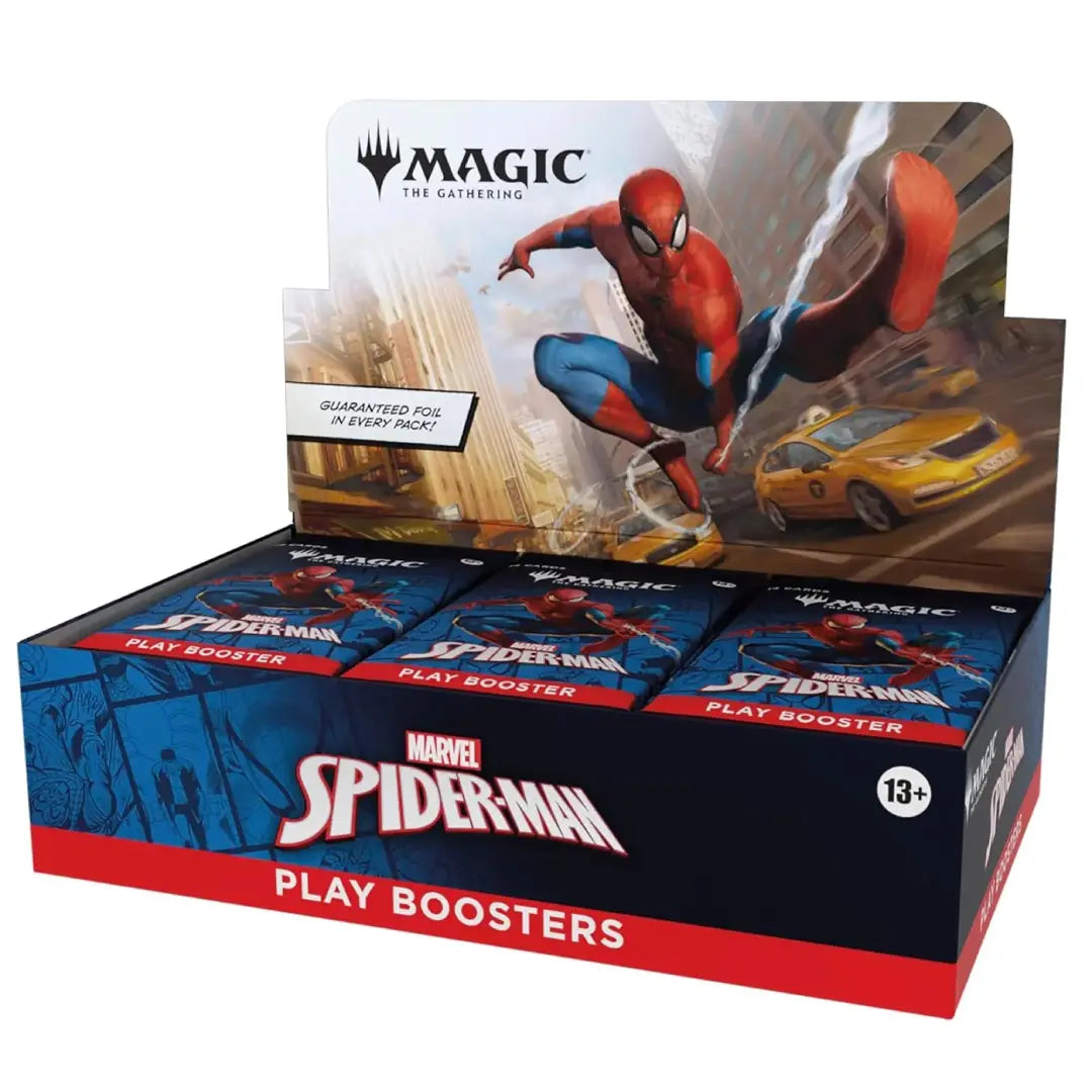 Magic: The Gathering Marvel’s Spider-Man Play Booster Box with 30 packs factory sealed