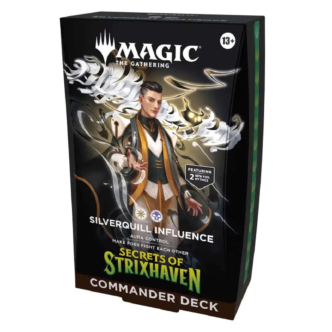 Magic: The Gathering Strixhaven Silverquill Influence Commander Deck factory sealed