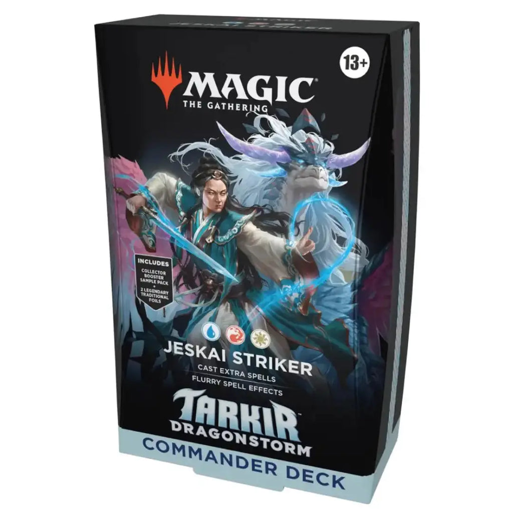 Magic: The Gathering Tarkir: Dragonstorm Jeskai Striker Commander Deck factory sealed