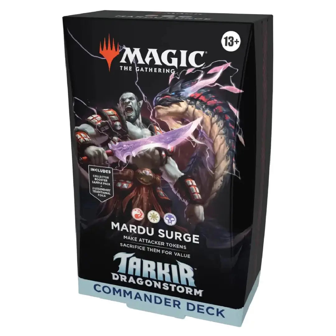 Magic: The Gathering Tarkir: Dragonstorm Mardu Surge Commander Deck factory sealed