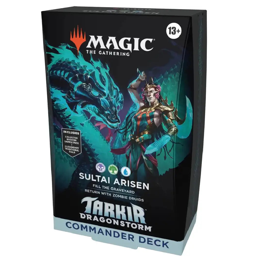 Magic: The Gathering Tarkir: Dragonstorm Sultai Arisen Commander Deck factory sealed