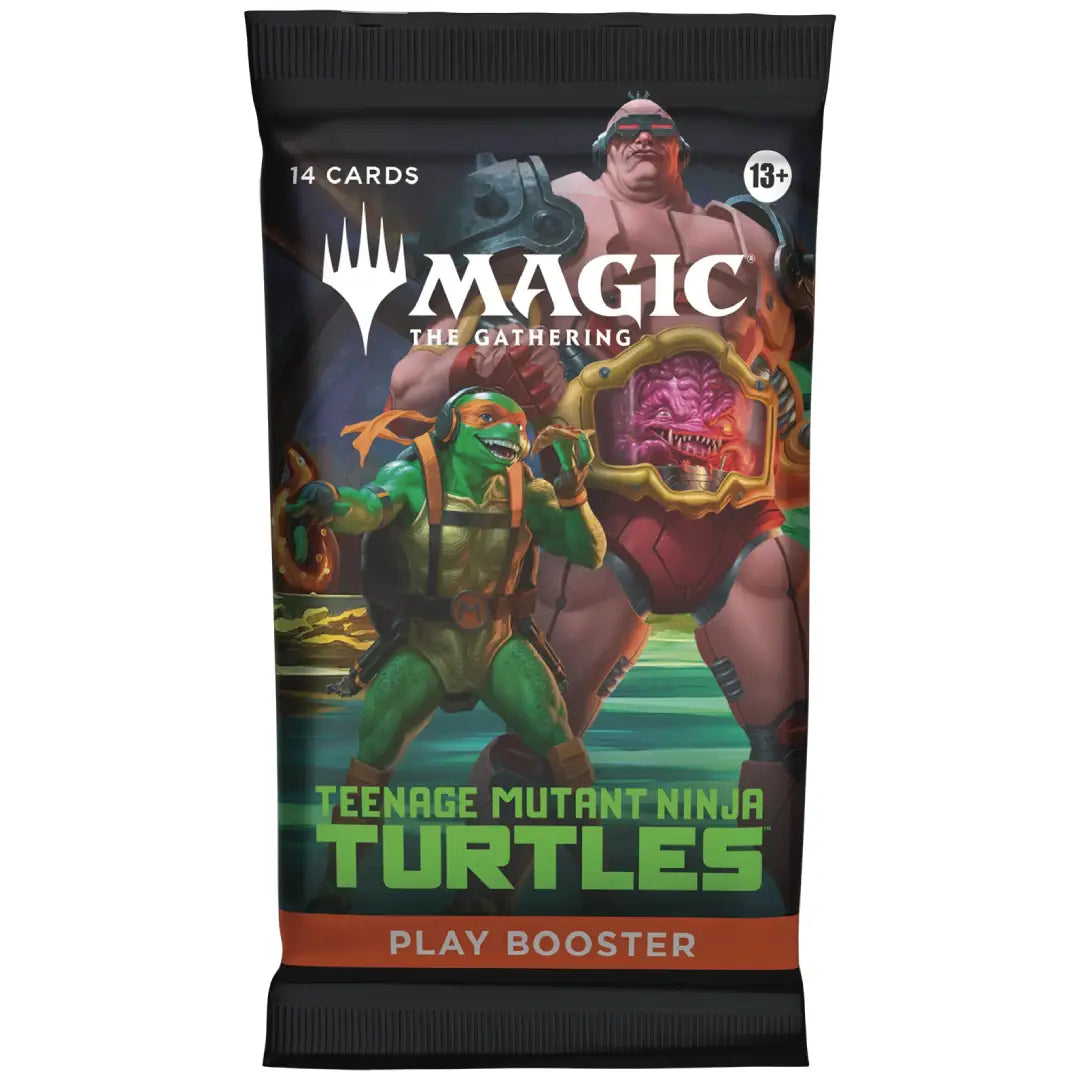 Magic: The Gathering Teenage Mutant Ninja Turtles Play Booster Pack factory sealed