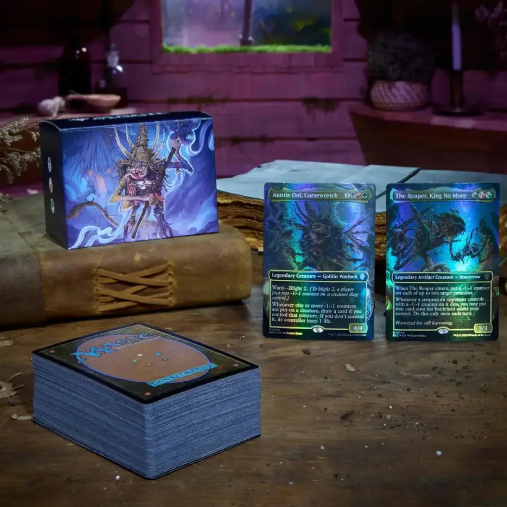 MTG Lorwyn Eclipsed Blight Curse preconstructed Commander Deck