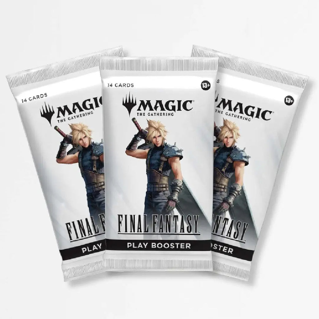 MTG Universes Beyond FINAL FANTASY Play Booster Pack sealed collectible card pack