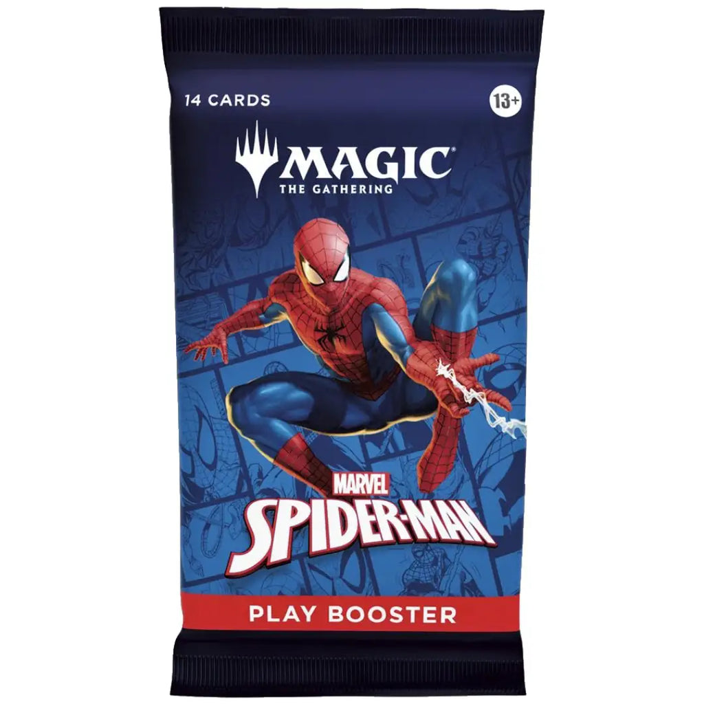 MTG Marvel’s Spider-Man factory sealed Prerelease Kit with 6 Play Booster Packs