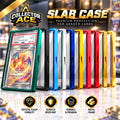 Magnetic PSA slab protector with premium metal frame for displaying and storing graded Pokémon, ONE PIECE, sports, and TCG cards.