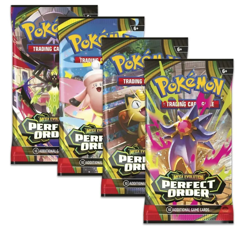 Pokémon TCG Mega Evolution Perfect Order Booster Bundle Box by Collector Ace Authentic Packs