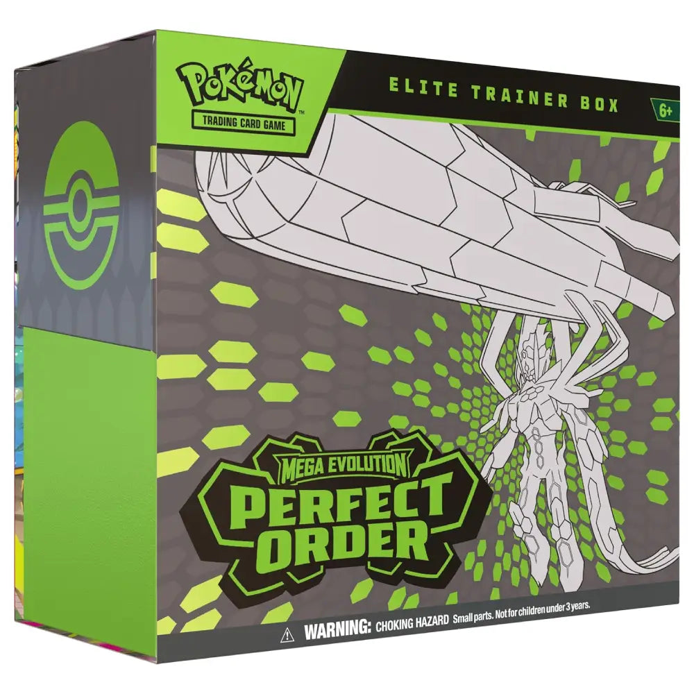 Perfect Order ETB Green Box Latest Drop by Pokemon TCGs available in Mumbai India Collector Ace