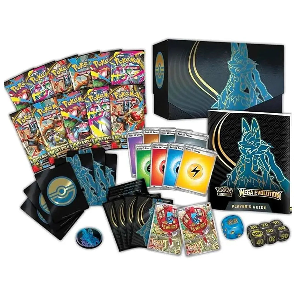 Pokémon Mega Lucario Pokémon Center Elite Trainer Box sealed collectible