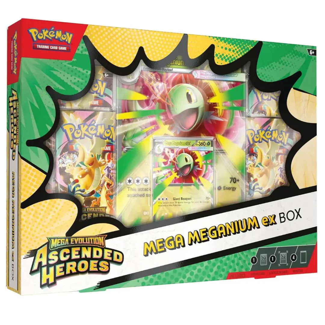 Pokémon TCG Mega Evolution Ascended Heroes Mega Meganium ex Premium Box