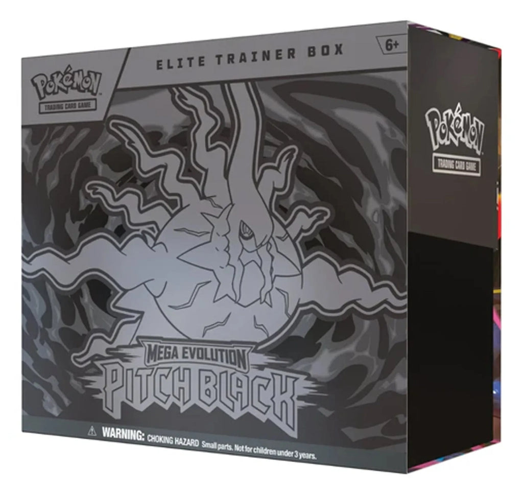 Pokemon TCG Mega Evolution: Pitch Black Elite Trainer Box – Shadow Power | English Version