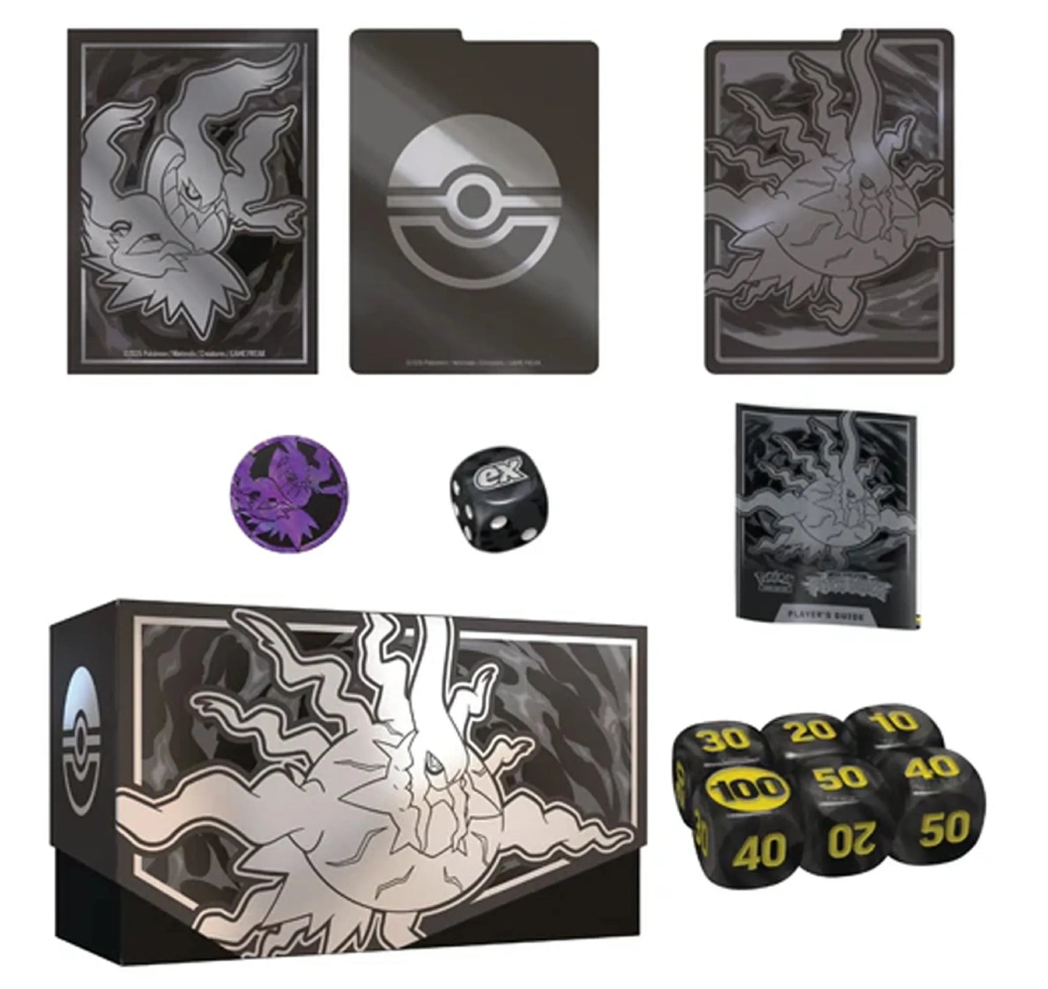 Pokemon TCG Mega Evolution: Pitch Black Elite Trainer Box – Shadow Power | English Version