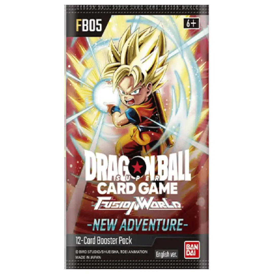 Dragon Ball Super Card Game Fusion World FB05 New Adventure Booster Pack English Version factory sealed