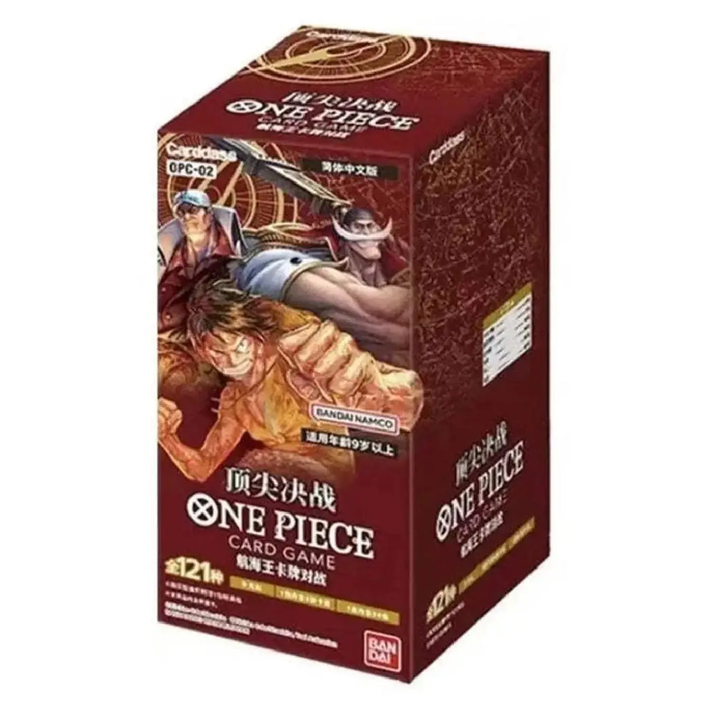 ONE PIECE TCG OP-02 Paramount War Booster Box Simplified Chinese Edition