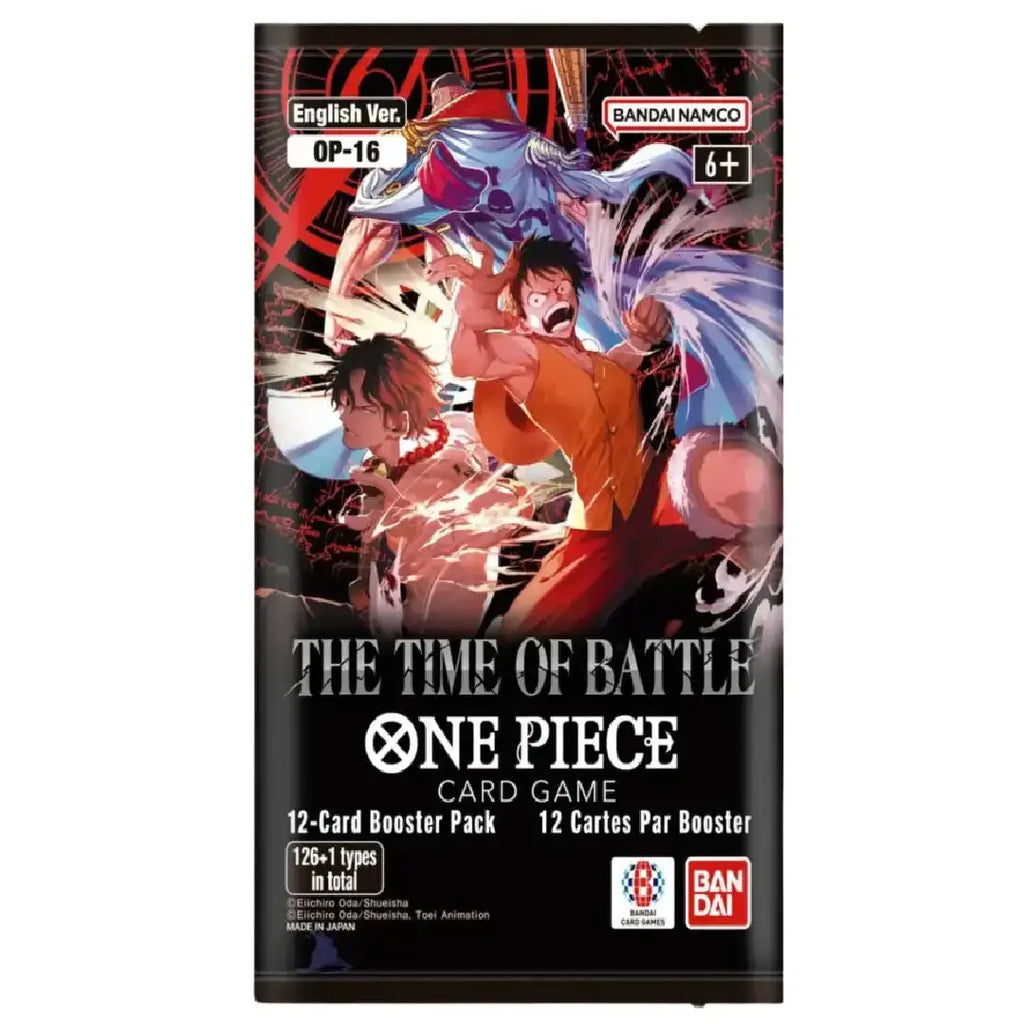 ONE PIECE Card Game OP-16 THE TIME OF BATTLE Booster Pack English Version