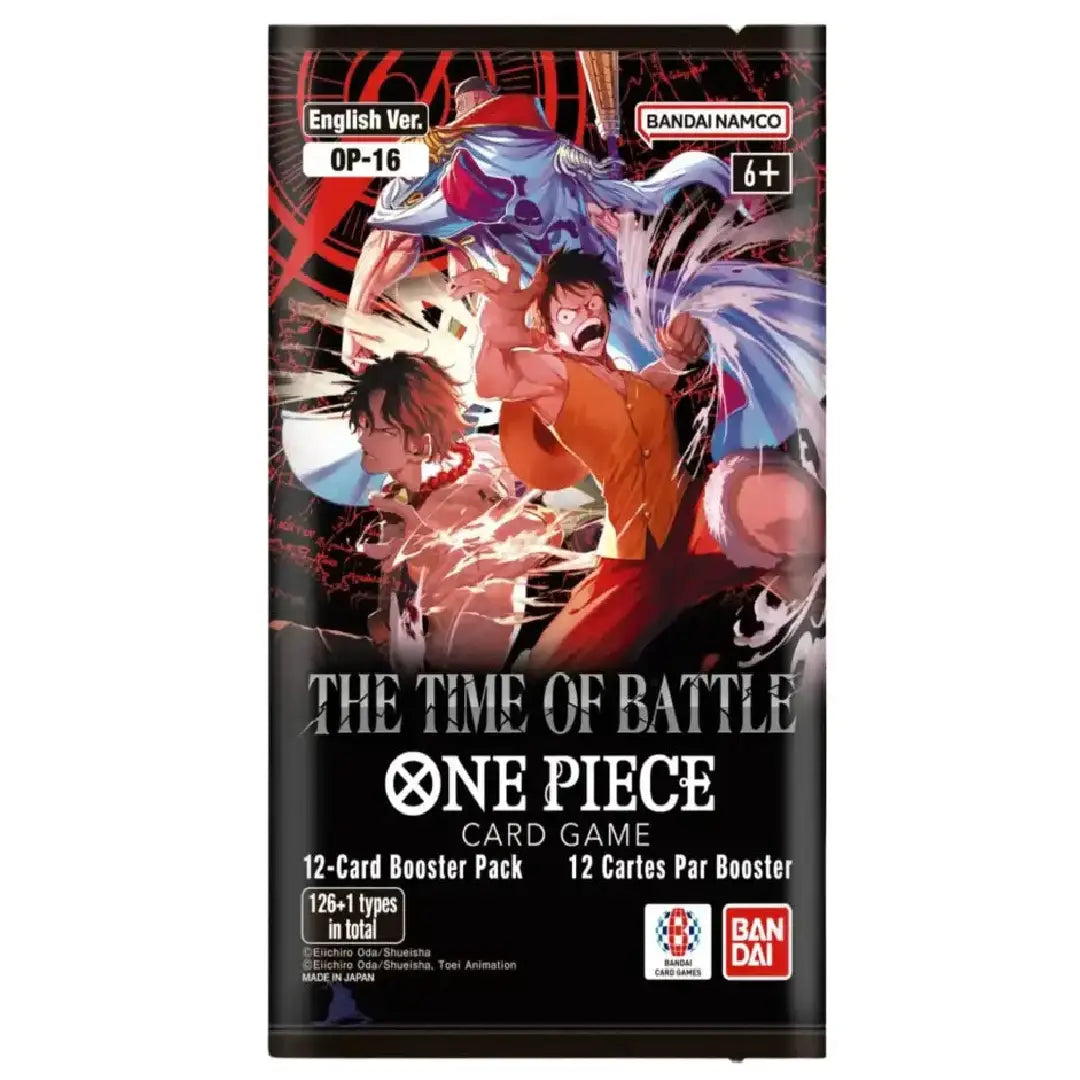 ONE PIECE Card Game OP-16 THE TIME OF BATTLE Booster Pack English Version