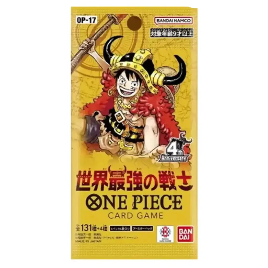 ONE PIECE Card Game OP-17 The World's Strongest Warriors Booster Pack Japanese Version factory sealed