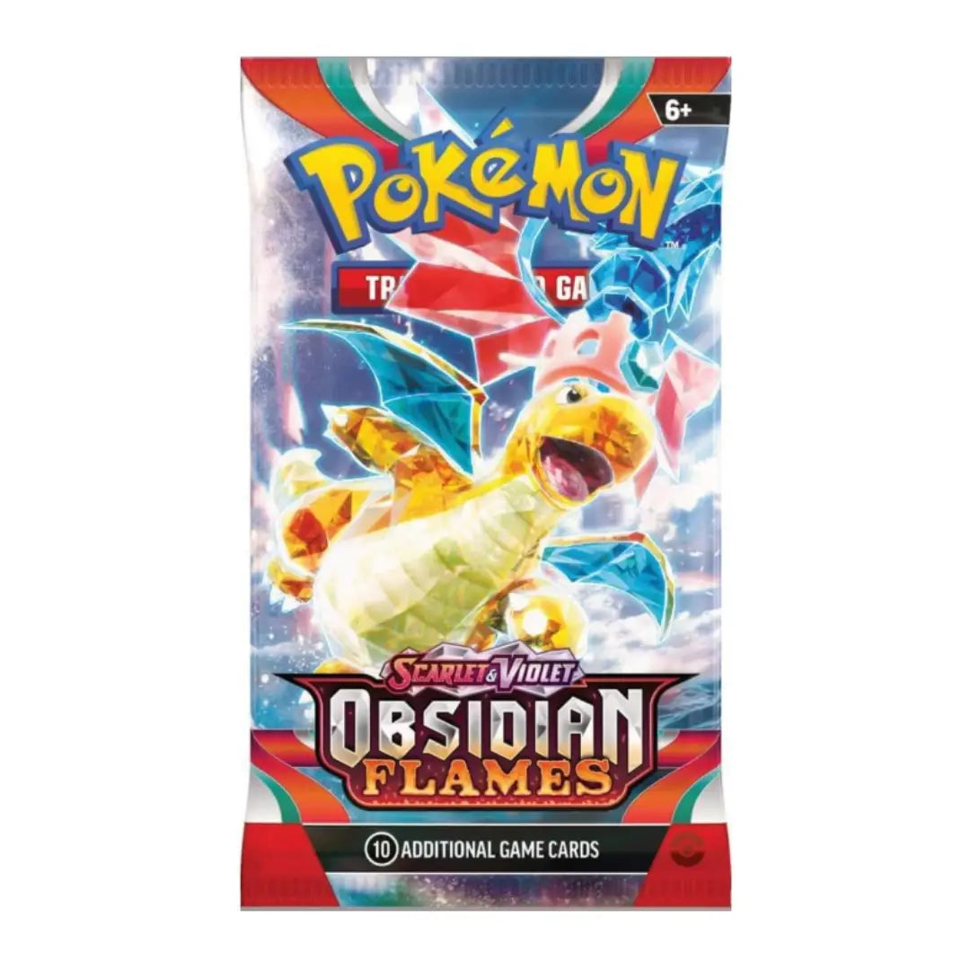 Sealed Pokémon TCG Scarlet & Violet Obsidian Flames booster pack