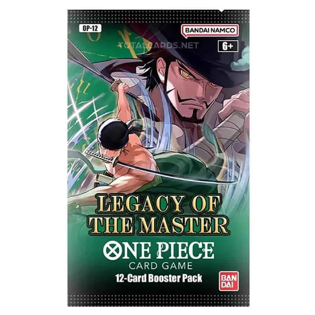 One Piece OP-12 Legacy of The Master Booster Box with 24 Packs