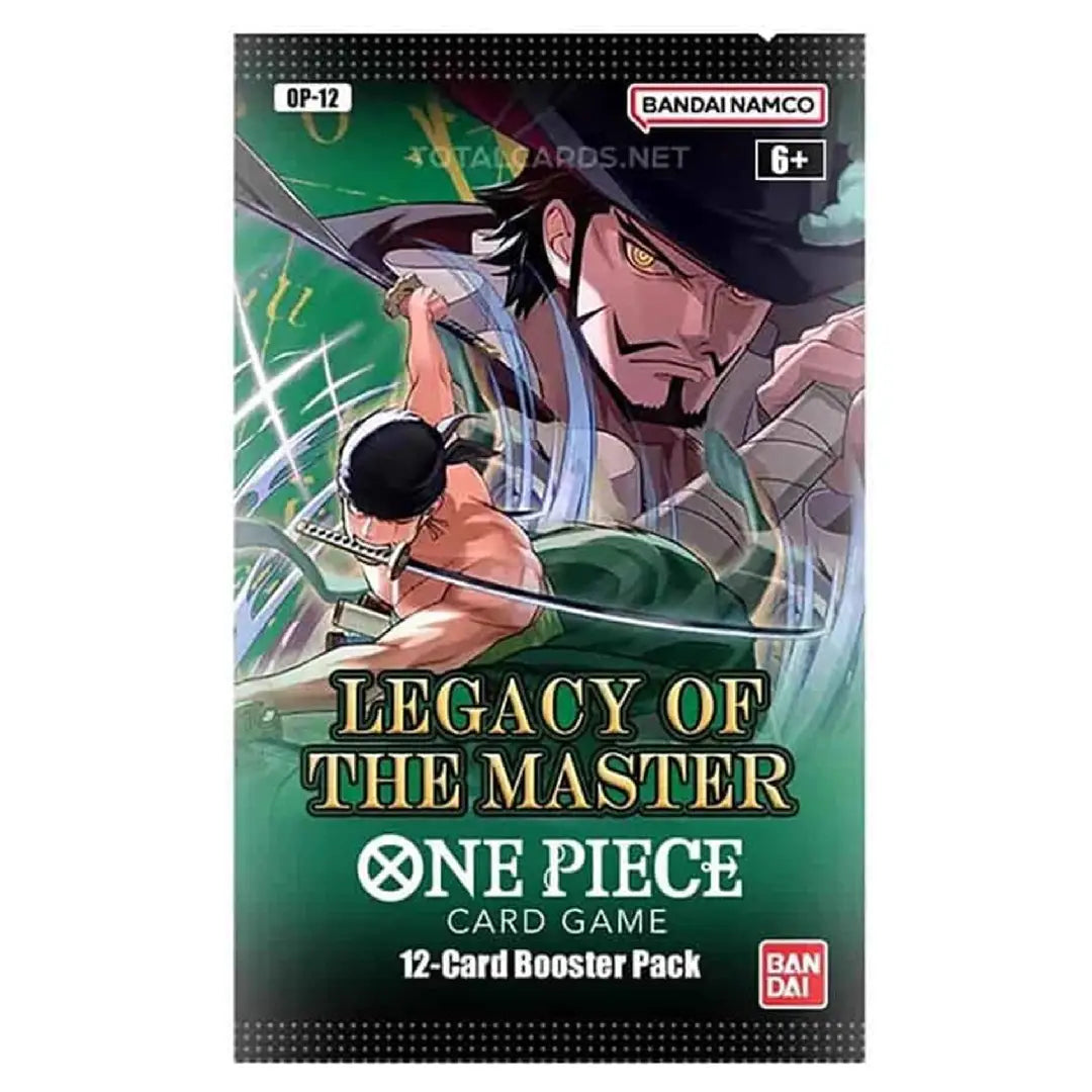 One Piece OP-12 Legacy of The Master Booster Box with 24 Packs