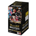 One Piece OP-09 packaging with character illustration on a black background box with branding Bandai india Collector Ace
