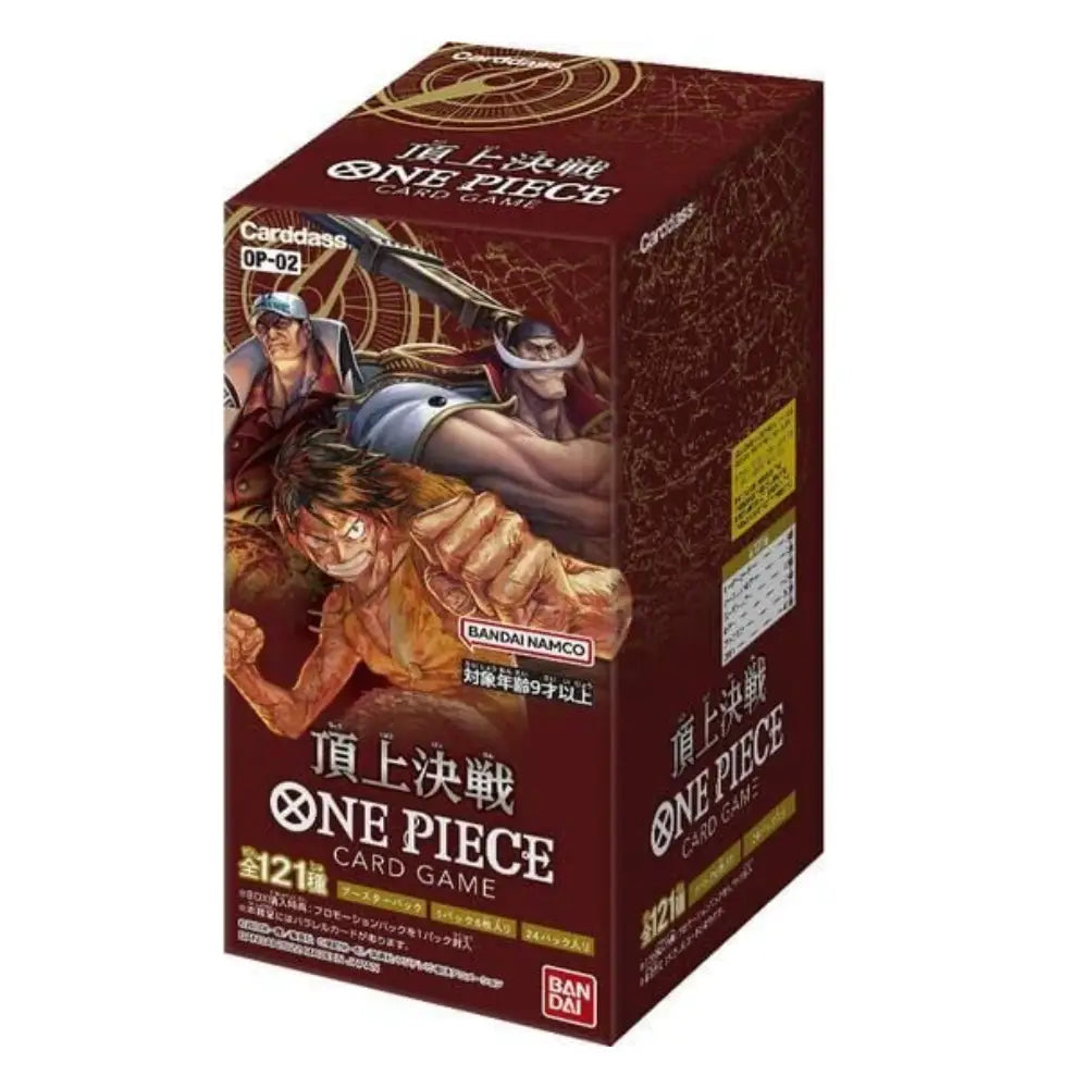 One Piece Paramount War OP-02 Booster Box JP Edition