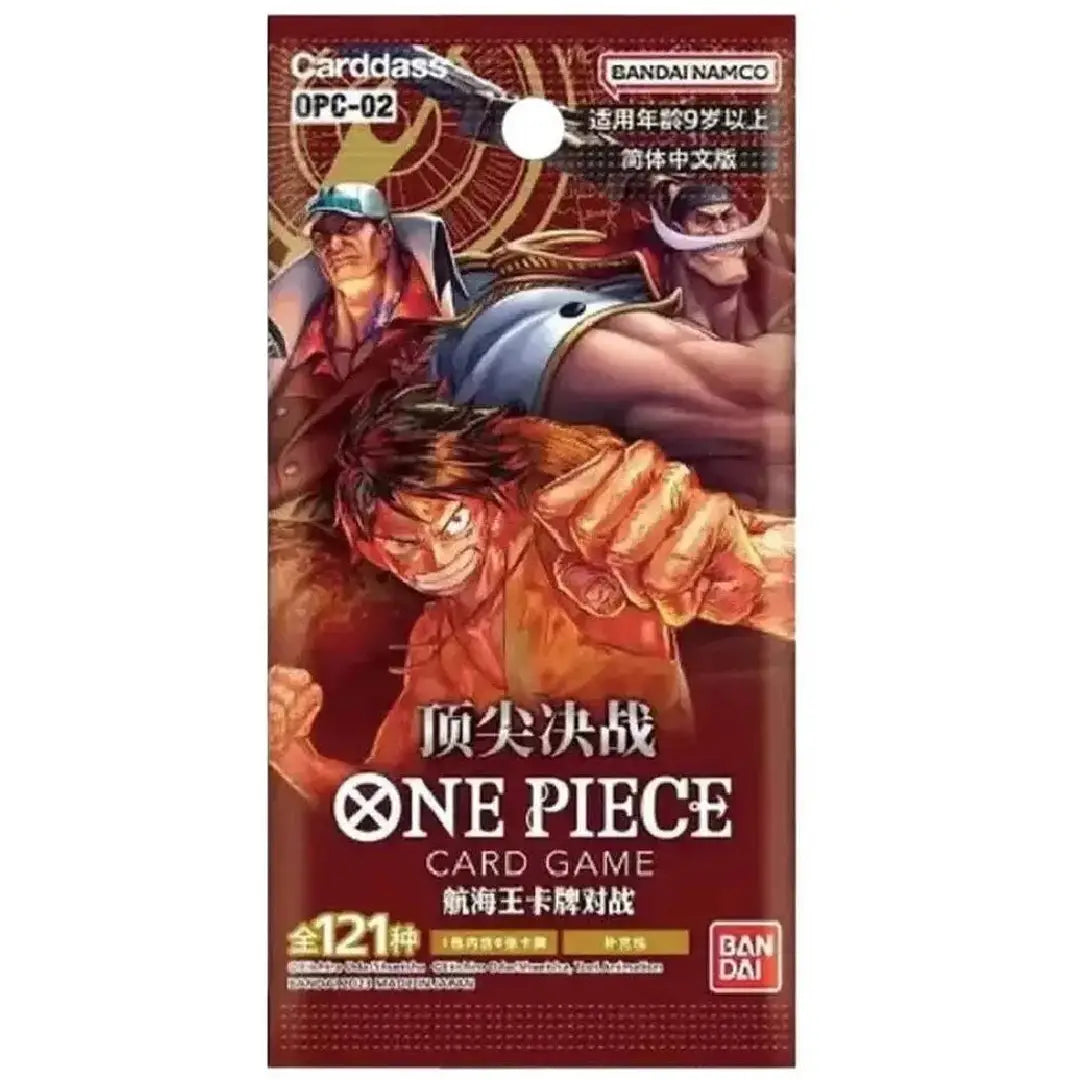 One Piece OP-02 Paramount War Booster Box Simplified Chinese factory sealed