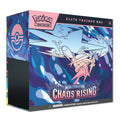 A pristine English edition Pokémon TCG Chaos Rising Elite Trainer Box Premium Mega Evolution Edition highlighting stunning box art, at Collector Ace Mumbai