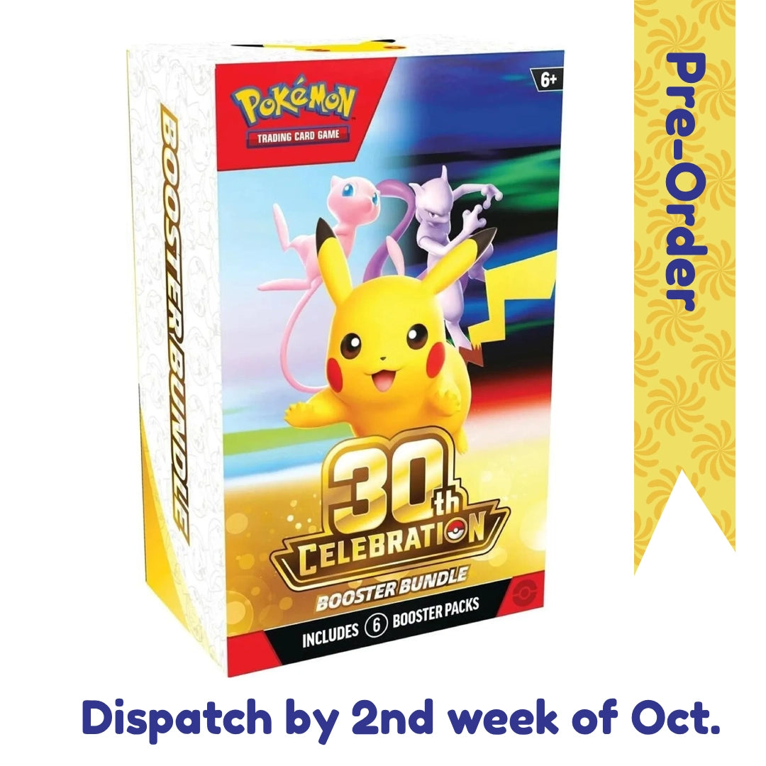 Pokémon TCG 30th Anniversary Booster Bundle sealed collector edition