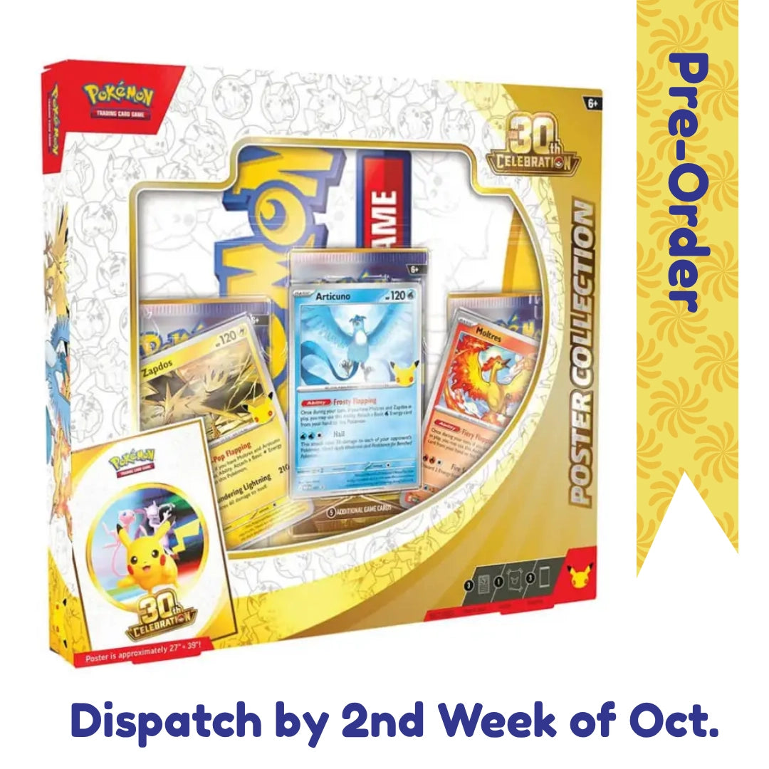 Pokémon TCG 30th Anniversary Celebration Poster Collection