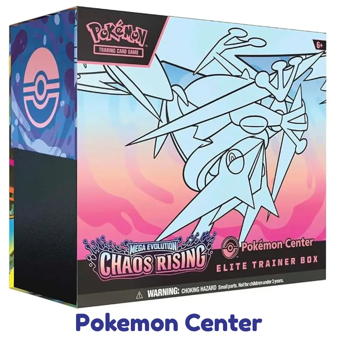 Pokémon TCG Mega Evolution Chaos Rising Pokémon Center Elite Trainer Box with Fennekin Promo sealed