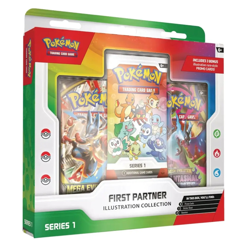 Pokémon TCG First Partner Illustration Collection Series 1 2026 English Collector Ace Mumbai 
