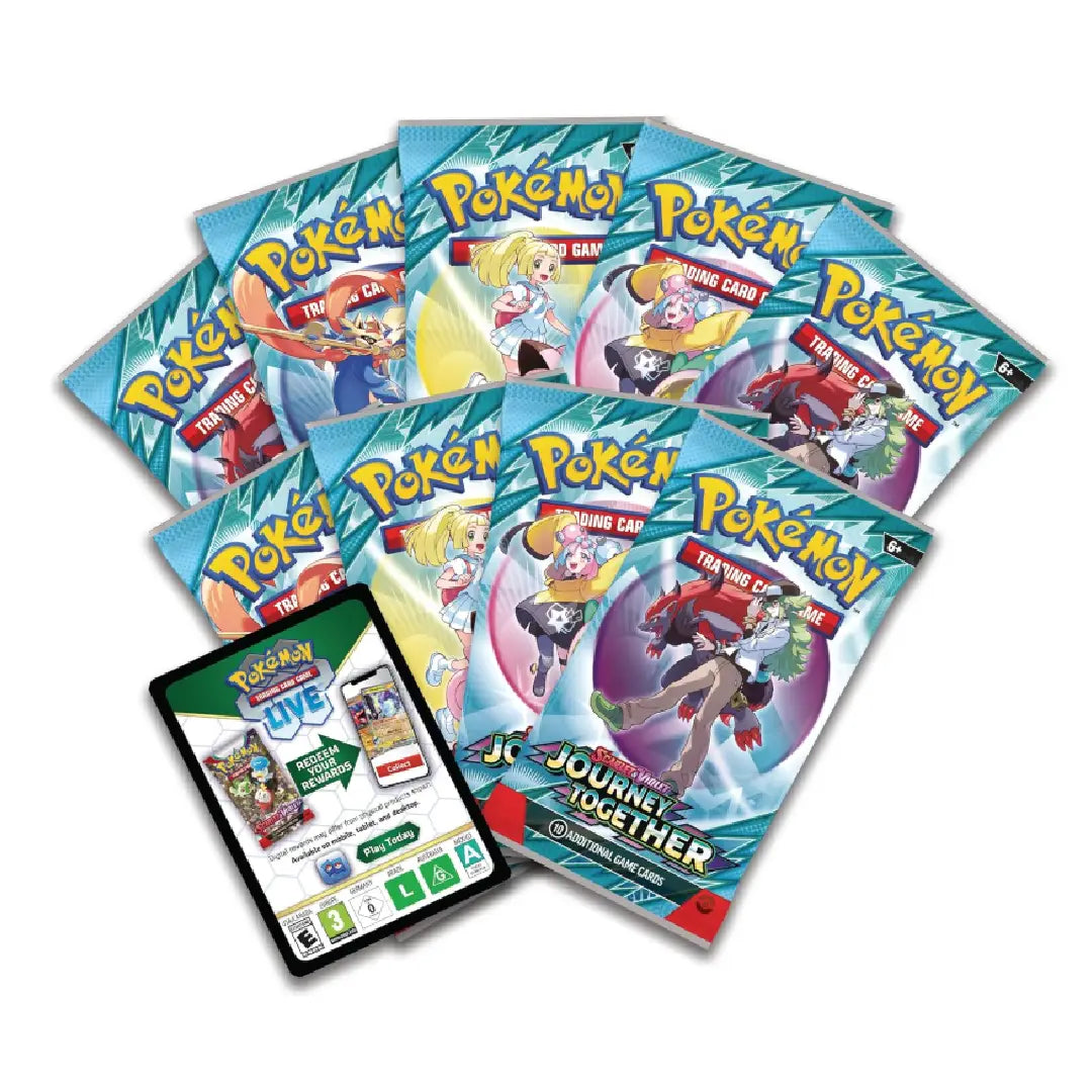 Pokémon TCG Journey Together Elite Trainer Box sealed collectible